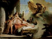 Giovanni Battista Tiepolo Danae und Zeus oil painting on canvas